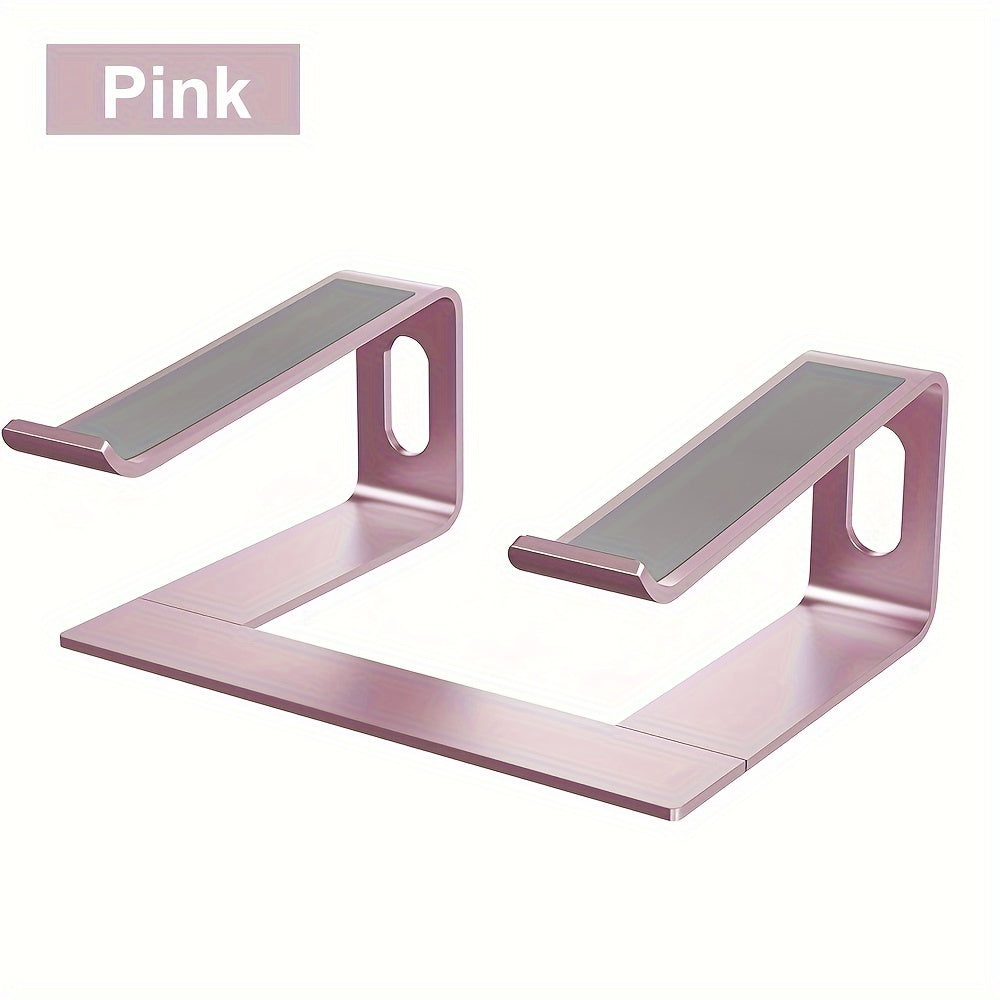 Desknirvana Basic Laptopstandaard – Ergonomische Aluminium Houder – Verhoogt Laptop tot Comfortabele Kijkhoogte