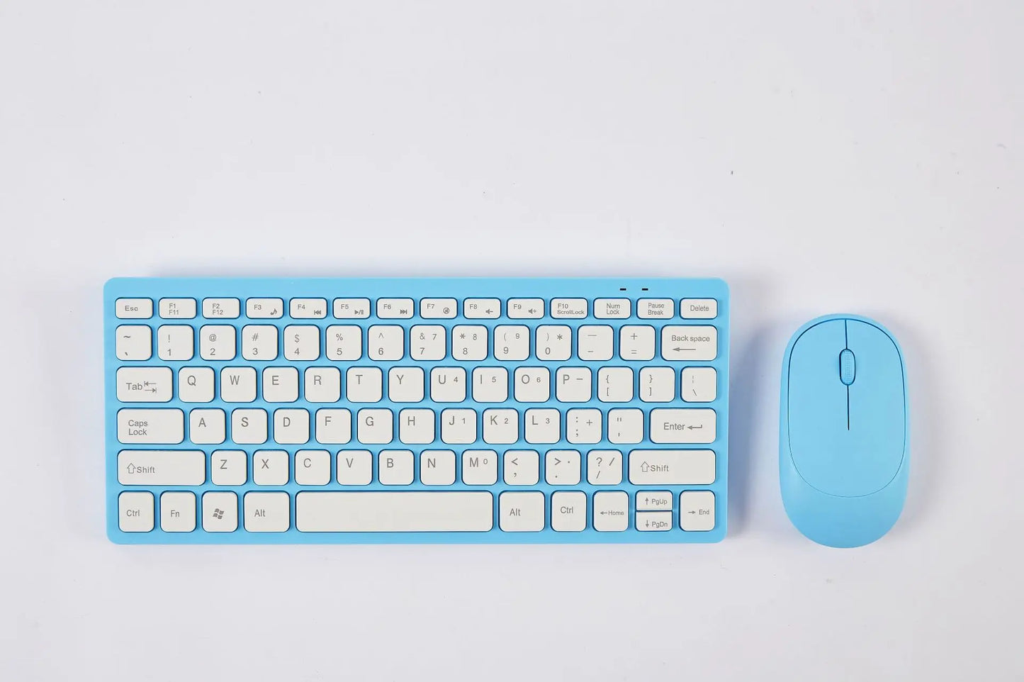 Desknirvana - Draadloos Toetsenbord en Muis – Compacte Combo, Stil & Ergonomisch