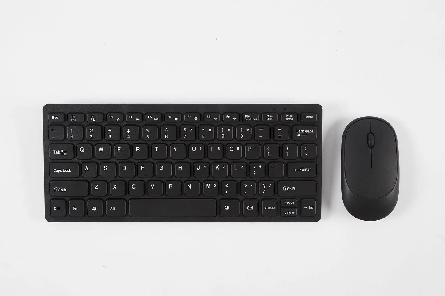 Desknirvana - Draadloos Toetsenbord en Muis – Compacte Combo, Stil & Ergonomisch