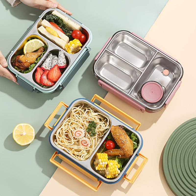 Desknirvana Geïsoleerde Lunchbox – Lekvrij met Handvat & Bestekvak