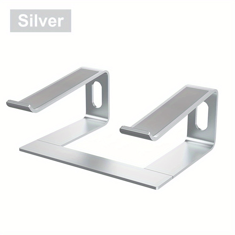 Desknirvana Basic Laptopstandaard – Ergonomische Aluminium Houder – Verhoogt Laptop tot Comfortabele Kijkhoogte