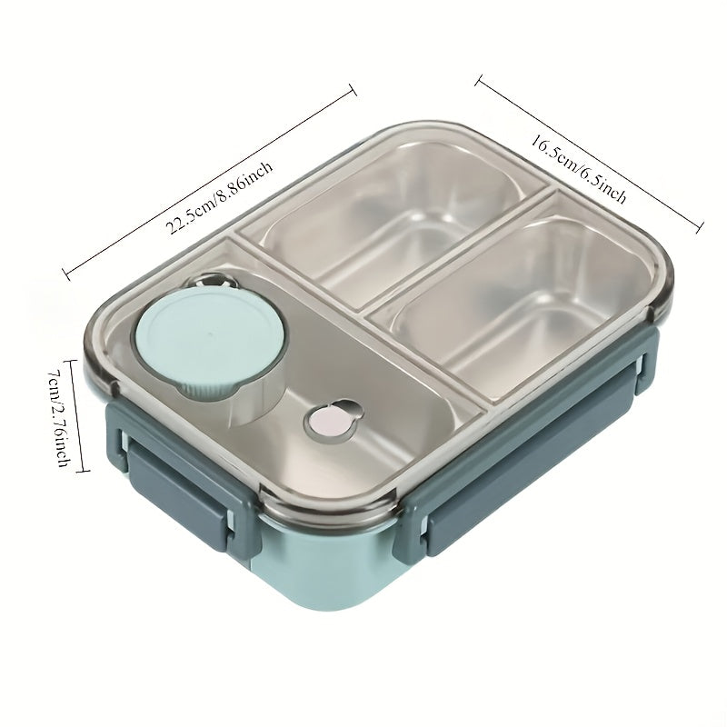 Desknirvana Geïsoleerde Lunchbox – Lekvrij met Handvat & Bestekvak