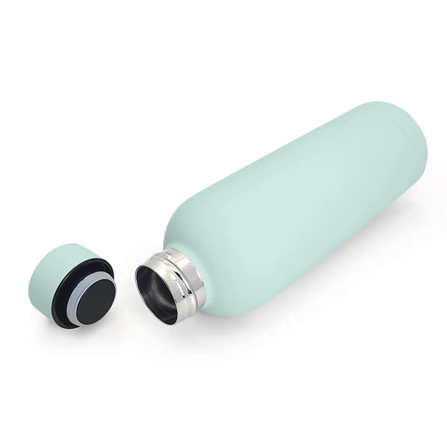 Desknirvana Thermosfles 500ml – RVS Isolatiefles met Smalle Drinkopening
