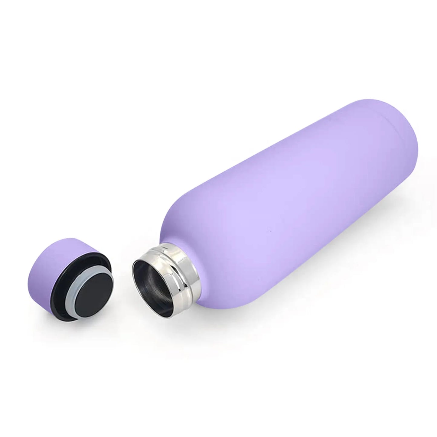 Desknirvana Thermosfles 500ml – RVS Isolatiefles met Smalle Drinkopening