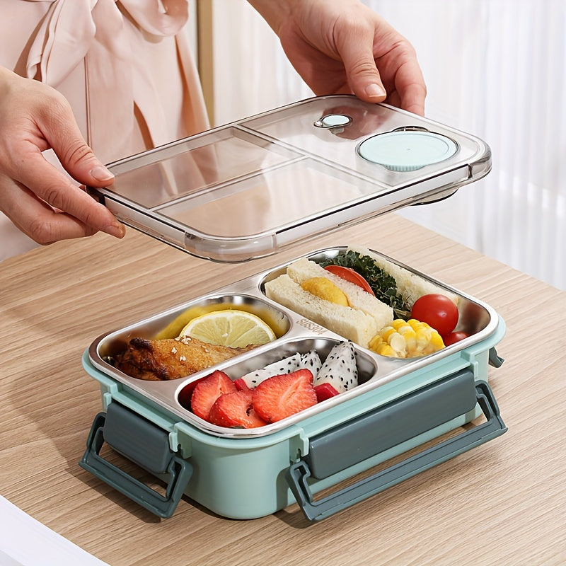 Desknirvana Geïsoleerde Lunchbox – Lekvrij met Handvat & Bestekvak