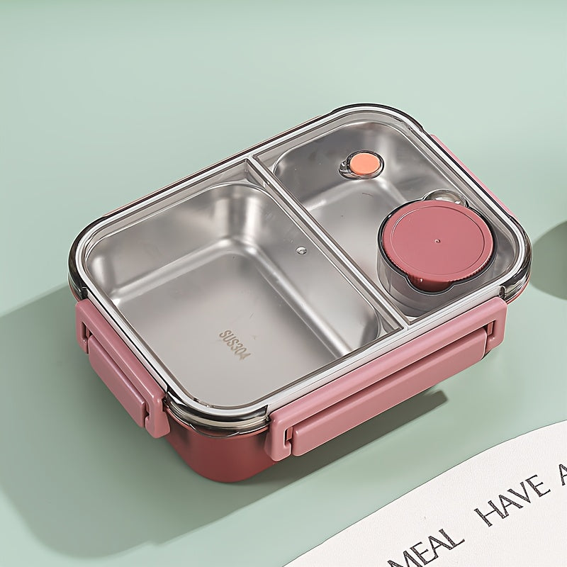 Desknirvana Geïsoleerde Lunchbox – Lekvrij met Handvat & Bestekvak