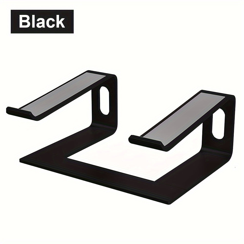 Desknirvana Basic Laptopstandaard – Ergonomische Aluminium Houder – Verhoogt Laptop tot Comfortabele Kijkhoogte